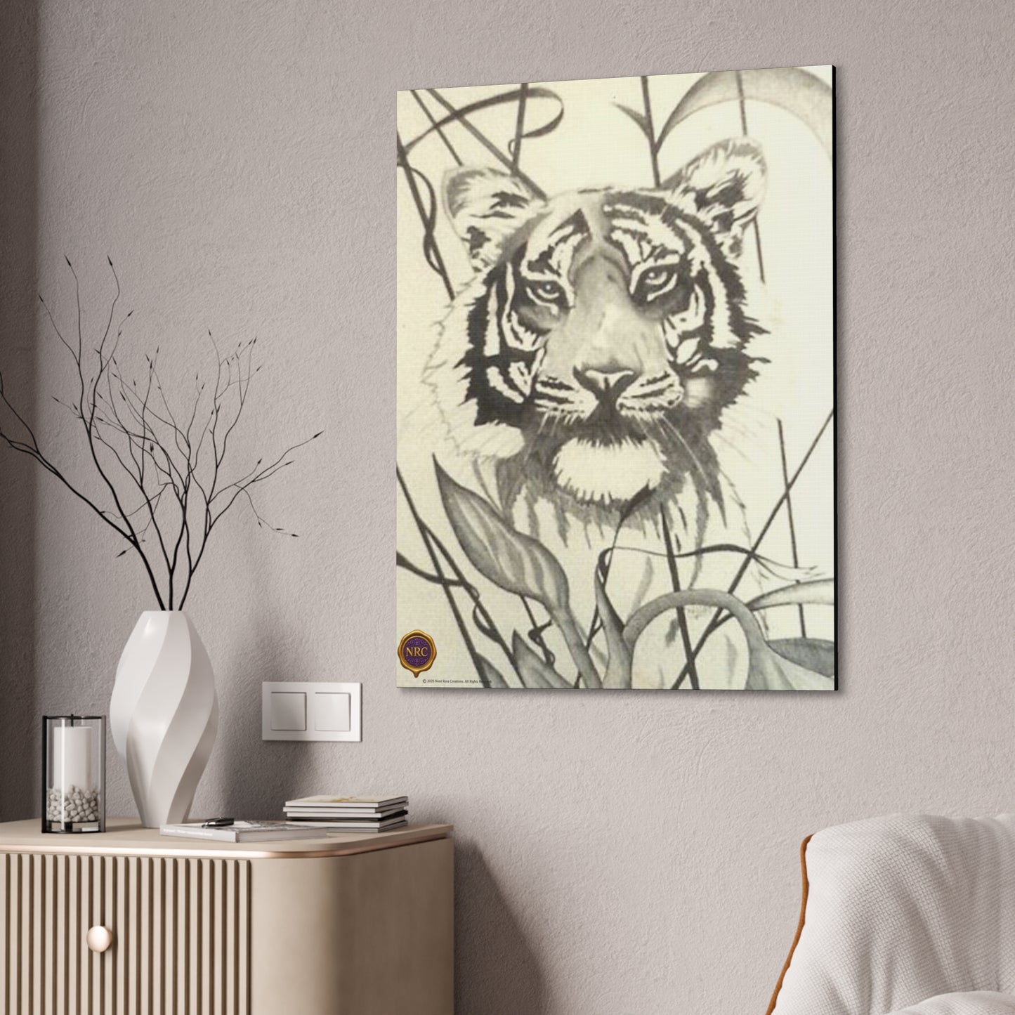 Canvas Stretched, 0.75"