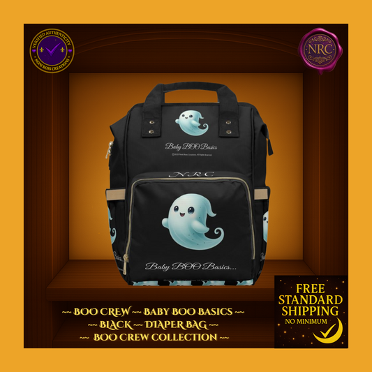 Baby Boo Basics Diaper Bag | BOO Crew Collection | Noni Ross Creations