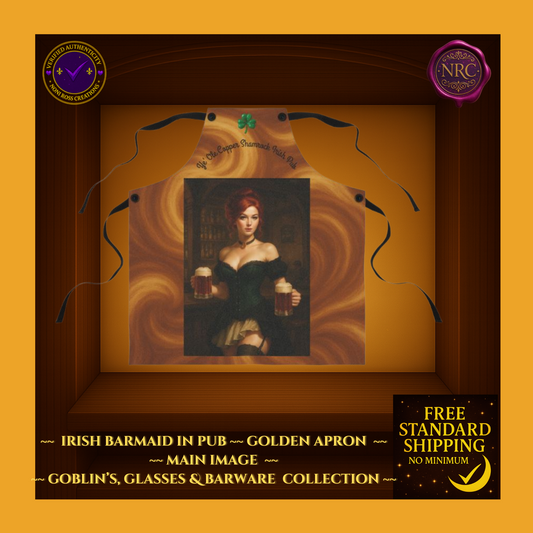 Golden Apron Irish Barmaid – Vintage 1800’s Pub Tavern Wear by Noni Ross Creations