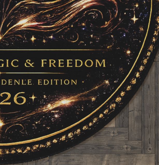 NRC Celestial Round Rug 60x60 | Luxury Cosmic Decor 2026