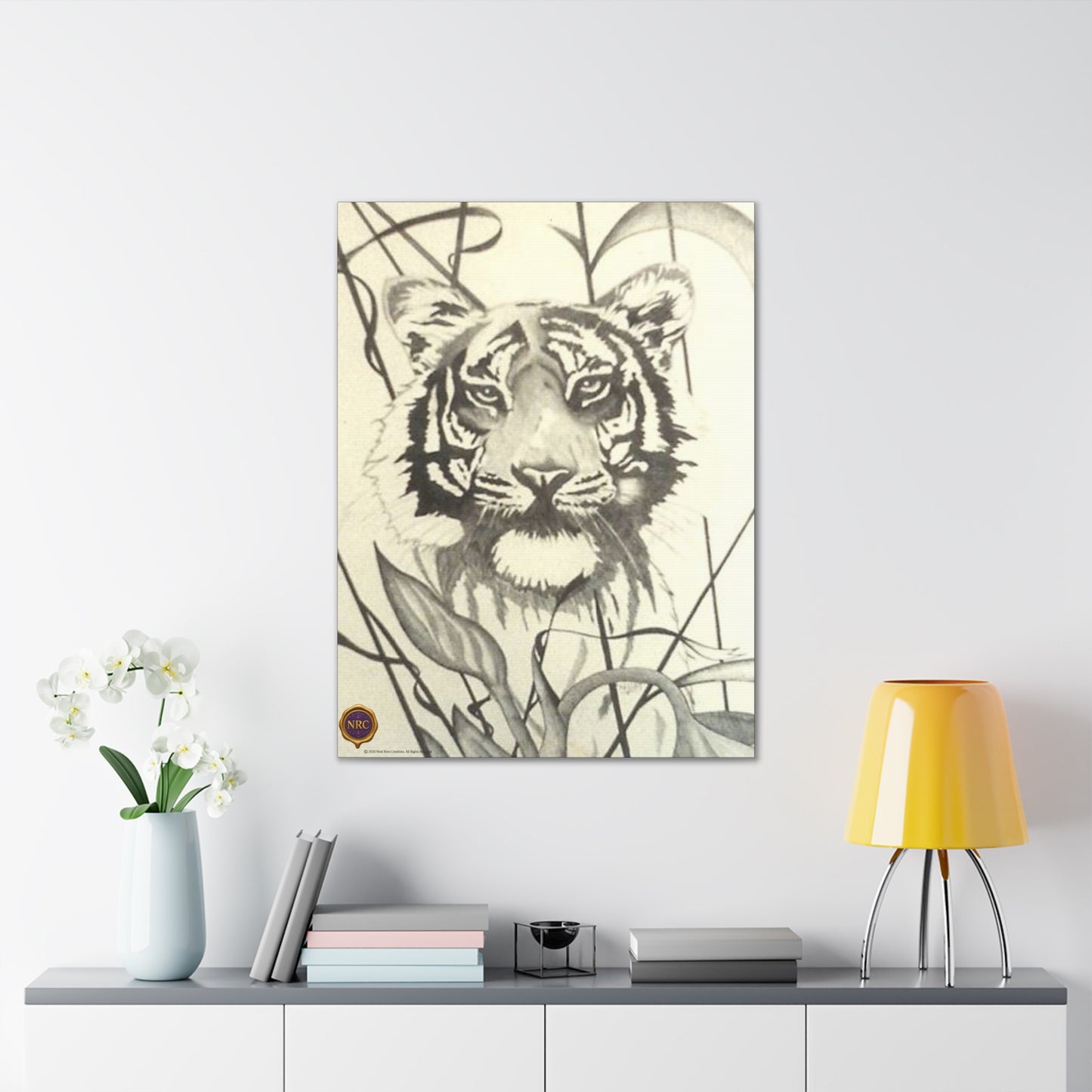 Canvas Stretched, 0.75"