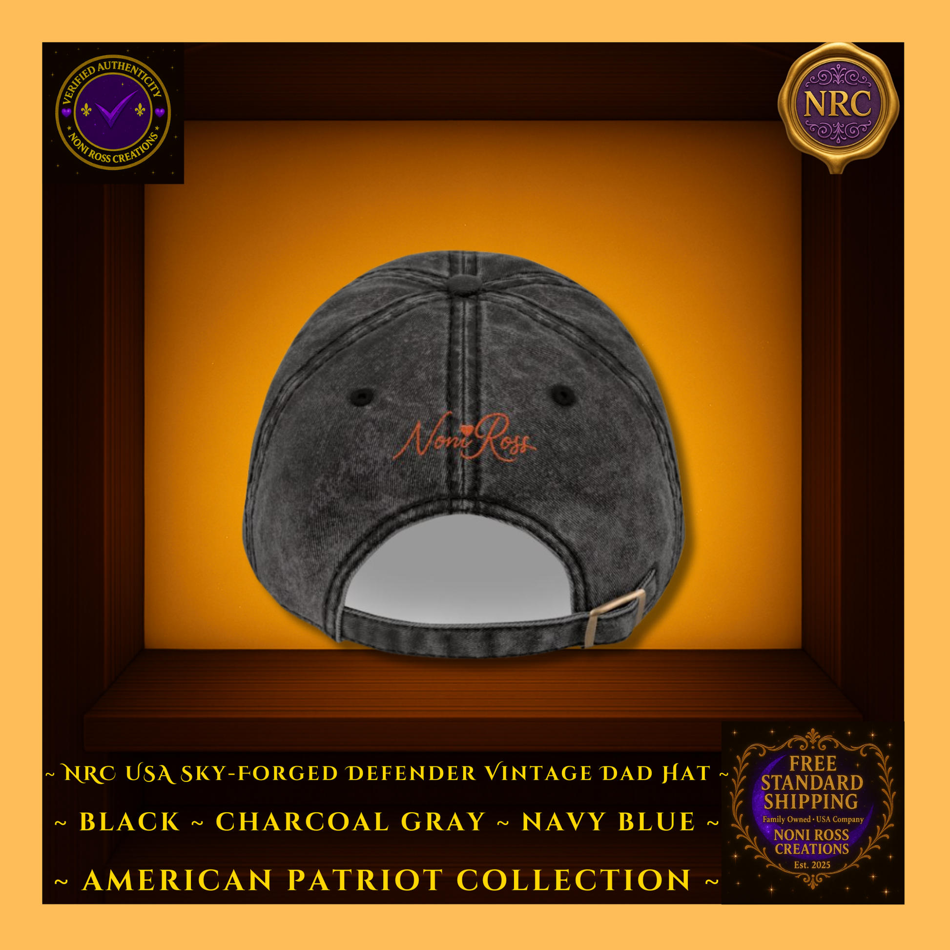 Gold Cubby | Black Vintage-Wash | Lifestyle – Close Fit Shot – Low-Profile Shape & Comfort Design