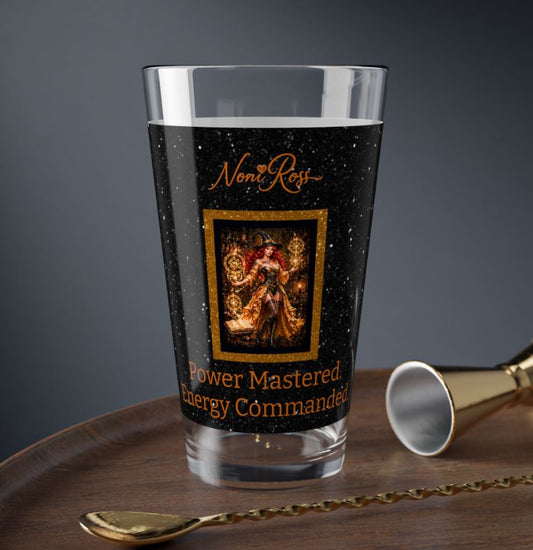 arcane highball glass displayed on table with bar tools in premium setting