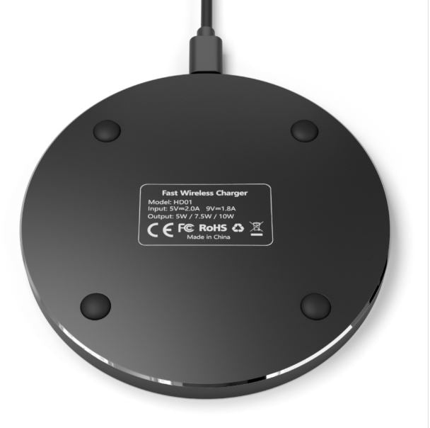 Eternal Royals July Wireless Charger | Gothic Skeleton Couple Qi Charging Pad | Dark Fantasy Desk Decor | Celestial Phone Charger