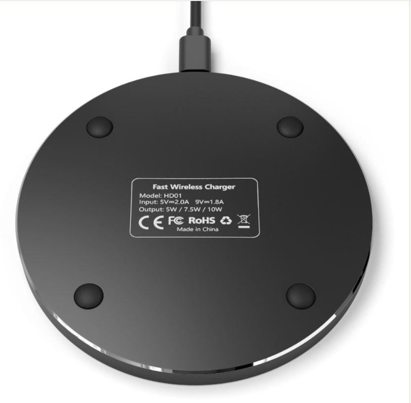 Eternal Royals October Wireless Charger | Gothic Skeleton Couple Qi Charging Pad | Dark Fantasy Desk Decor | Celestial Phone Charger