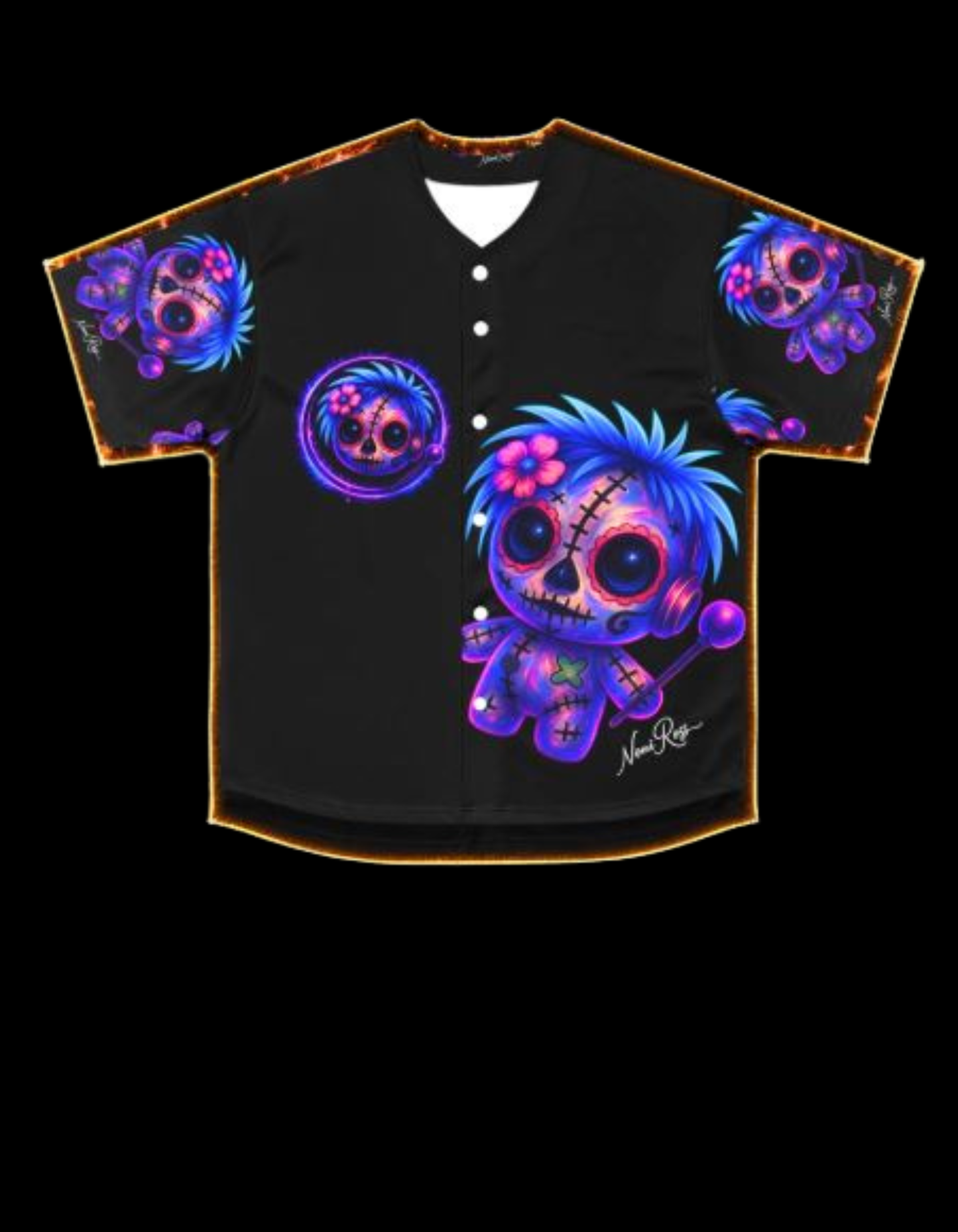 Voodoo Vixen Neon Doll Jersey Shirt | NRC Signature